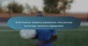 Read more about the article Brett Emerton: Klubbens præstationer, internationale turneringer, karrierens højdepunkter