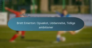 Read more about the article Brett Emerton: Opvækst, Uddannelse, Tidlige ambitioner