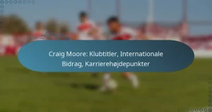 Read more about the article Craig Moore: Klubtitler, Internationale Bidrag, Karrierehøjdepunkter