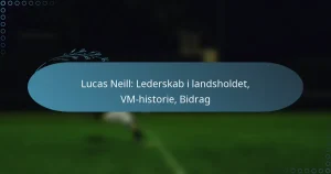 Read more about the article Lucas Neill: Lederskab i landsholdet, VM-historie, Bidrag