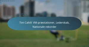 Read more about the article Tim Cahill: VM-præstationer, Lederskab, Nationale rekorder