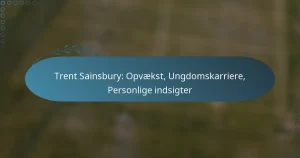 Read more about the article Trent Sainsbury: Opvækst, Ungdomskarriere, Personlige indsigter